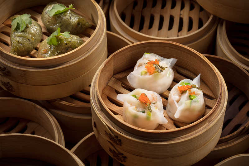 Dim sum at Man Ho restaurant, JW Marriott Macau