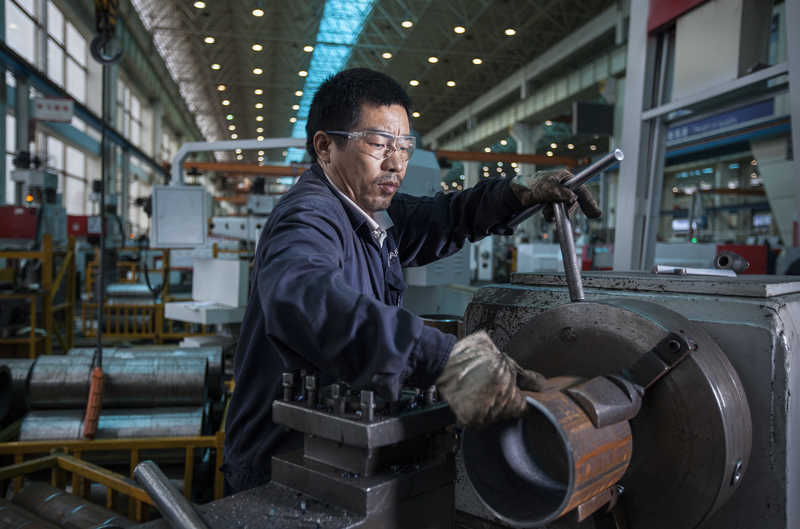 The Sany Group factory in Changsha.