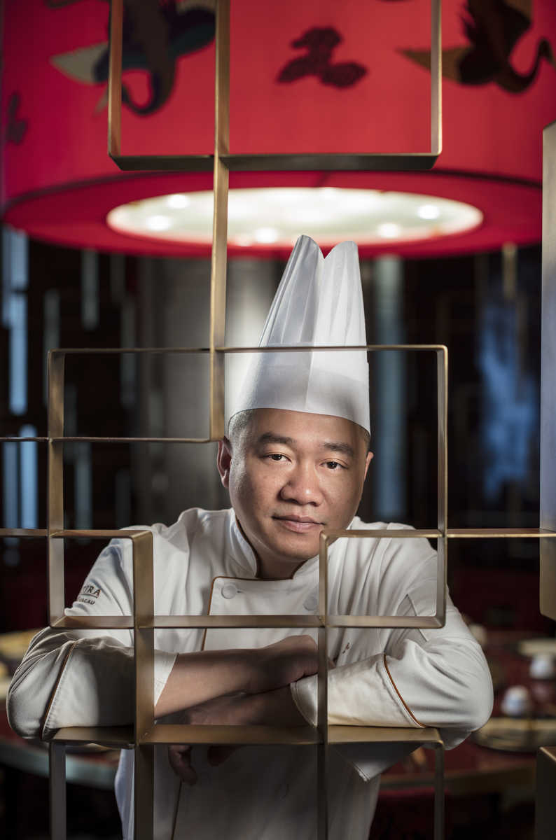 Mingang Li, Chef de Cuisine at Ying restaurant in the Altira Macau hotel