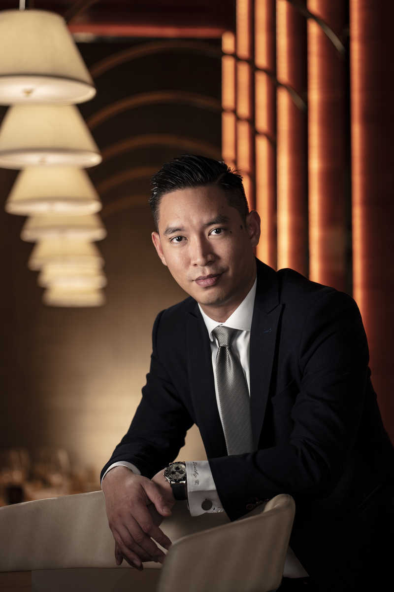 Timothy Ching, mixologist at Wynn Palace Macau