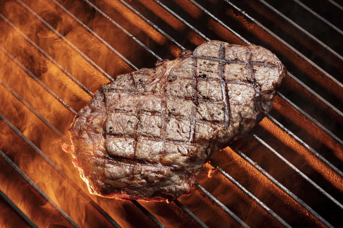 Steak food photograph in Hong Kong.