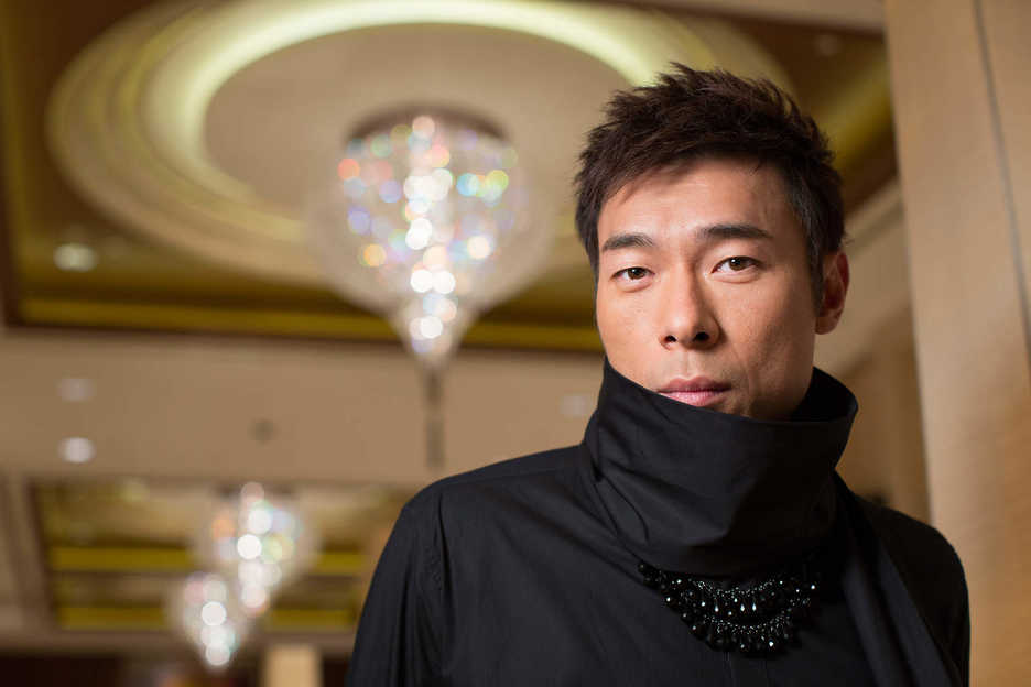 Andy Hui poses at Galaxy Macau