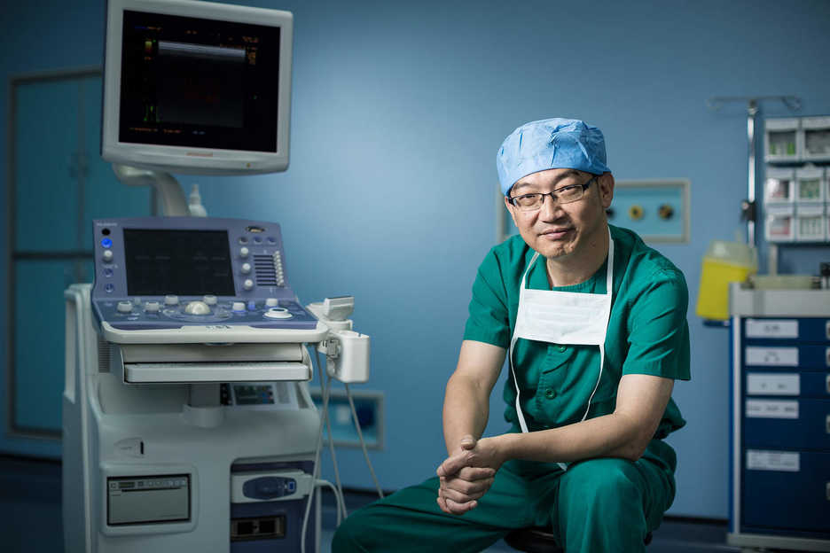 Dr. Xu Zhonghuang poses in Macau, China.