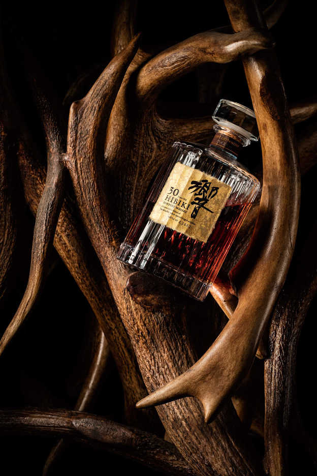 A japanese whisky bottle