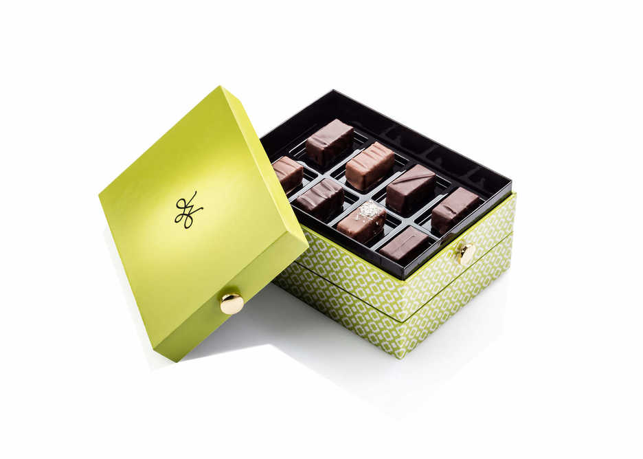 Nesting box of chocolates