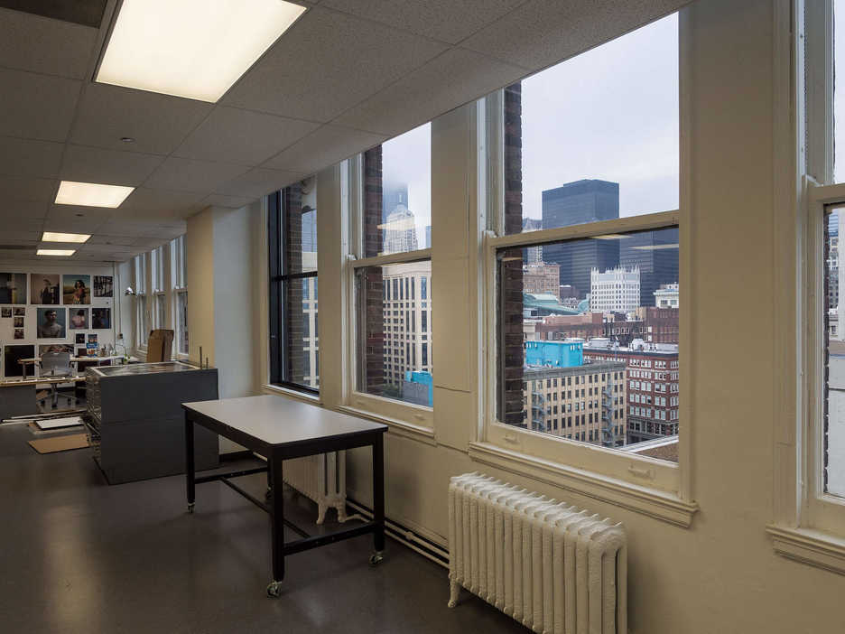 MFA photography student offices