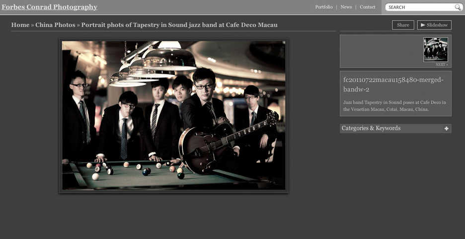 zenfolio photo archive preview screenshot