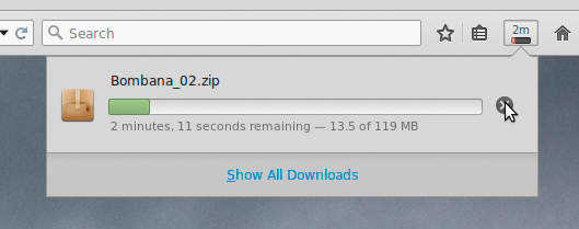Cancel WeTransfer download