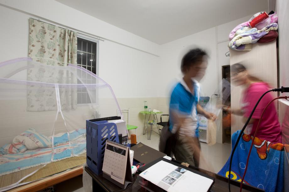 interior of apartment in Cencun, Tianhe District, Guangzhou, China